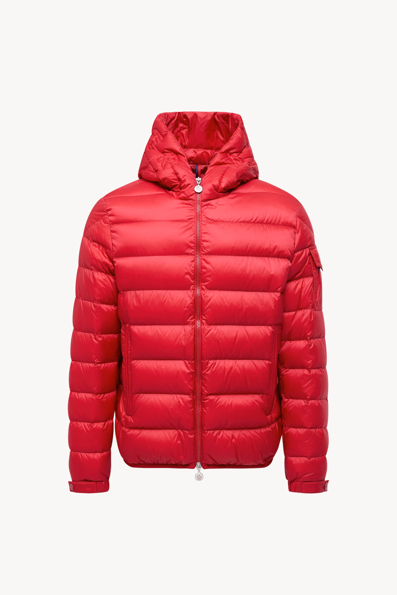 Najan Hooded Short Down Jacket Men Red Moncler 2